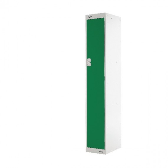 FF 1 Door Locker Green Door 300mm