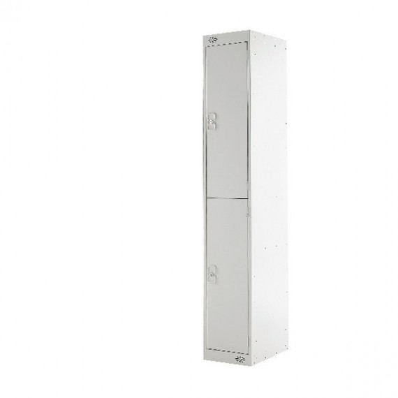 FF 2 Door Locker Light Grey Door 300mm
