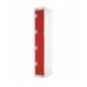 FF 4 Door Locker Red Door 300mm