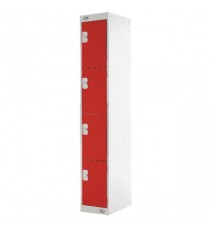 FF 4 Door Locker Red Door 300mm