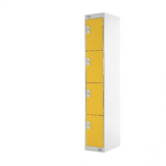 FF 4 Door Locker Yellow Door 300mm