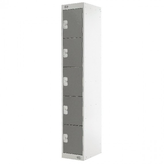 FF 5 Door Locker Dark Grey Door 300mm