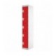 FF 5 Door Locker Red Door 300mm