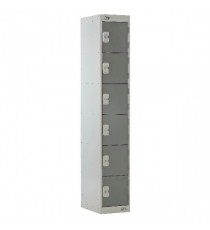 FF 6 Door Locker Dark Grey Door 300mm