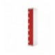 FF 6 Door Locker Red Door 300mm