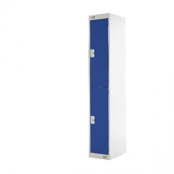 FF 2 Door Locker Blue Door 450mm