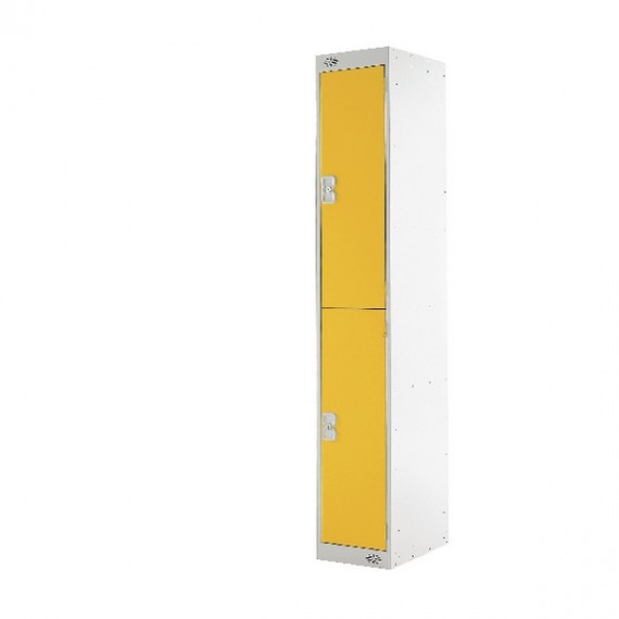 FF 2 Door Locker Yellow Door 450mm