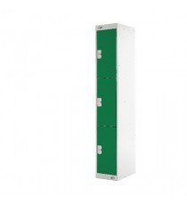 FF 3 Door Locker Green Door 450mm