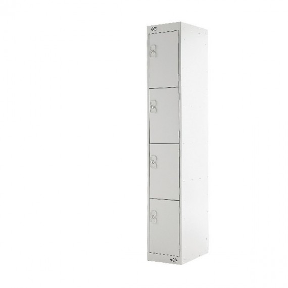 FF 4 Door Locker Light Grey Door 450mm