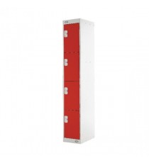 FF 4 Door Locker Red Door 450mm