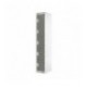 FF 5 Door Locker Dark Grey Door 450mm