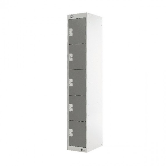 FF 5 Door Locker Dark Grey Door 450mm