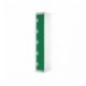 FF 5 Door Locker Green Door 450mm