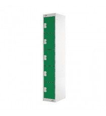 FF 5 Door Locker Green Door 450mm