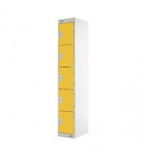 FF 5 Door Locker Yellow Door 450mm