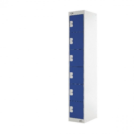 FF 6 Door Locker Blue Door 450mm