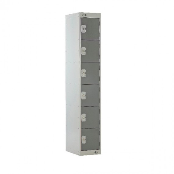 FF 6 Door Locker Dark Grey Door 450mm
