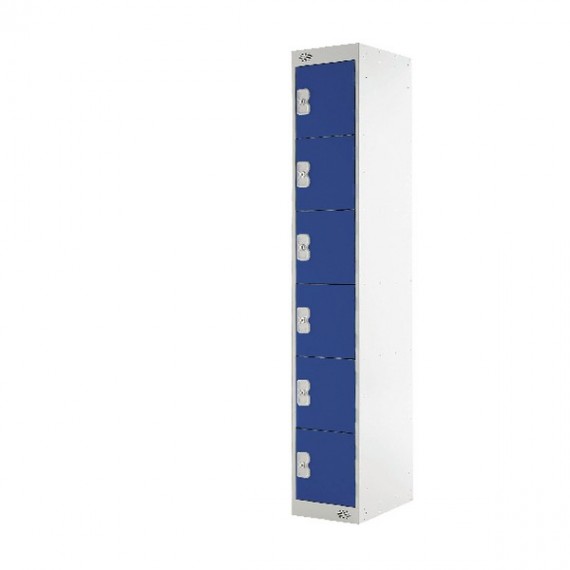 FF Express Locker 6 Door Light Grey