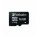 MicroSDHC Class 10 16GB With Adaptor