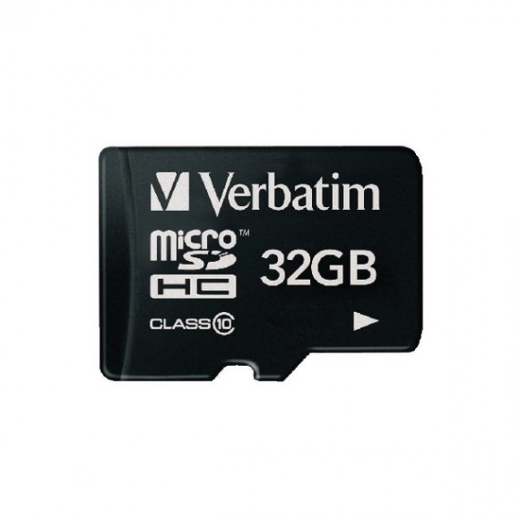 MicroSDHC Class 10 32GB With Adaptor