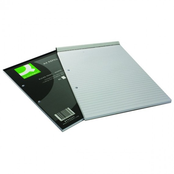 Q-Connect Refill Pad A4 Feint 80Leaf