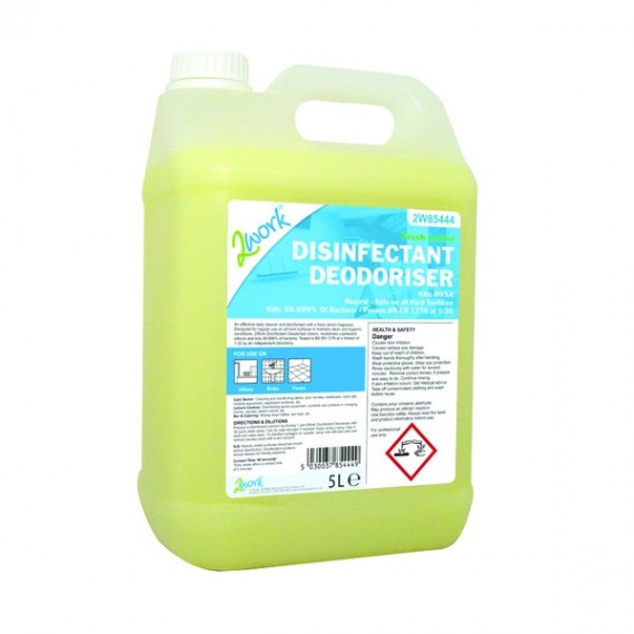 Bactericidal Lemon Deodoriser 5Ltr