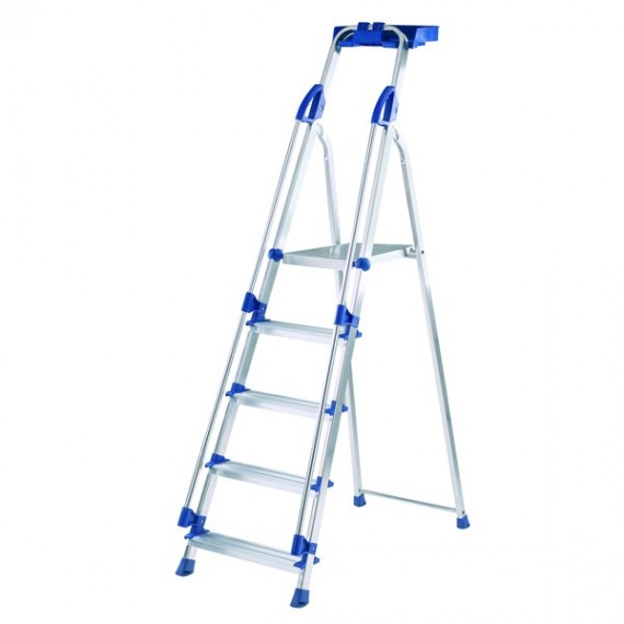 Abru Blue Seal Alu Pro 5 Step Ladder