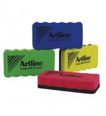 Artline Magnetic WhiteBrd Eraser Pk4 Ast