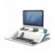 Fellowes Lotus Sit Stand Workstn Wh