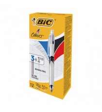 Bic 4 Colours Ballpoin Pen/Mech Pencil