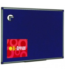 Bi-Office Blu FeltBoard 900x600 Alum Fin