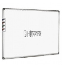 Bi-Office Whtbrd 900x600mm Alum Frame