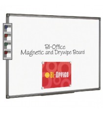 Bi-Office Mag Whtbrd 900x600mm Alum Fin