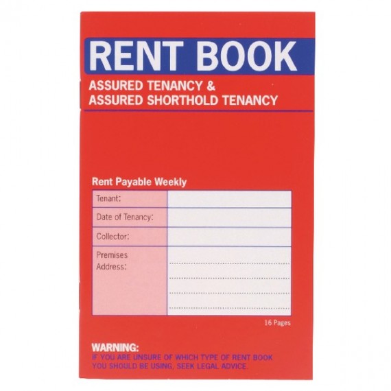 County Assrd Tenancy Rent Book Pk20 C237