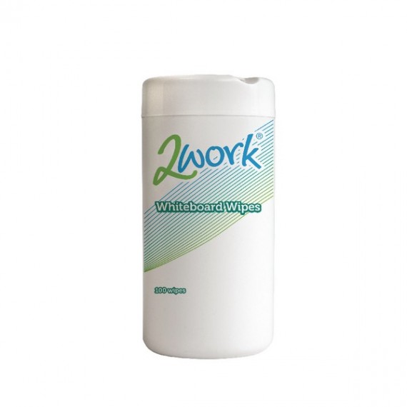 2Work Whiteboard Wipes Tub