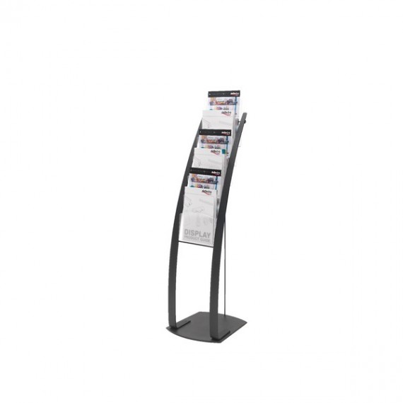 Deflecto Contemporary Floor Stand 6-Pkt