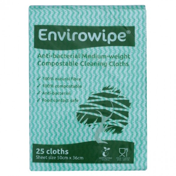 Envirowipe Antibac Green Cleaning Cloths