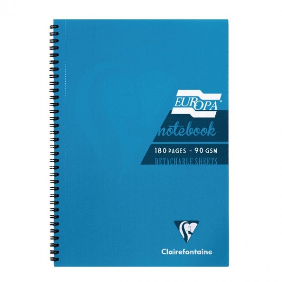 Europa Turquoise A5 Notebook 5812Z