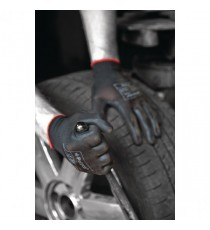 Polyco Mtrx P Grip Gloves 9Black 403-MAT