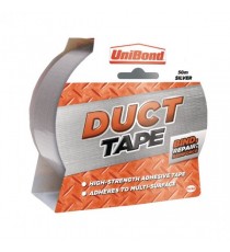 Unibond Silver 50mmx50m Duct Tape