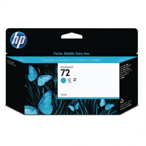 HP 72 Inkjet Cart HY Cyn C9371A