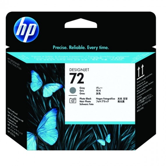 HP 72 Grey/Photo Black PHead