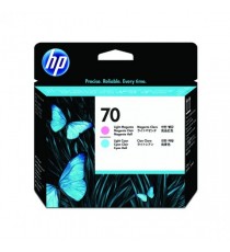 HP 70 PHead Light Cyan LtMag Pk2