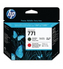 HP 771 DsgnJt PtHead MatBlk/RED CE017A
