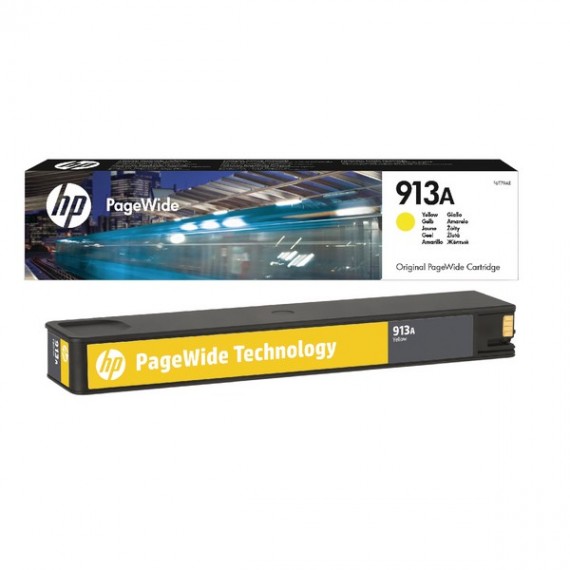HP 913A Yellow PageWide Ink F6T79AE