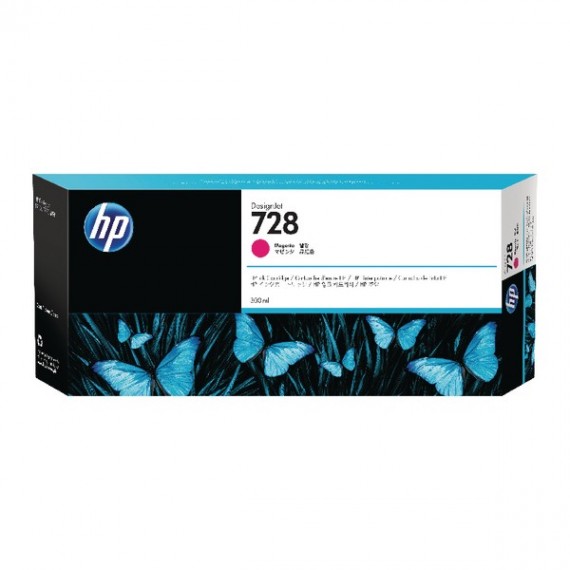 HP 728 Magenta Ink Cartridge F9K15ABGX