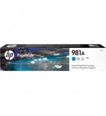 HP 981A Cyan PageWide Cartridge J3M68A