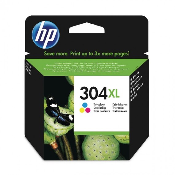 HP 304XL Colour Cartridge N9K07AEBGX