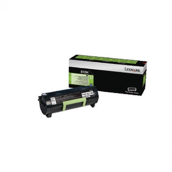 Lexmark 512H Black Rtn Toner 51F2H00