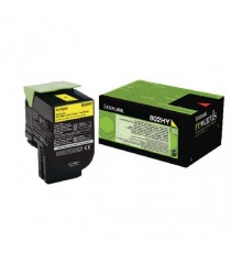 Lexmark 802HY Yellow Toner H/Y 80C2HY0